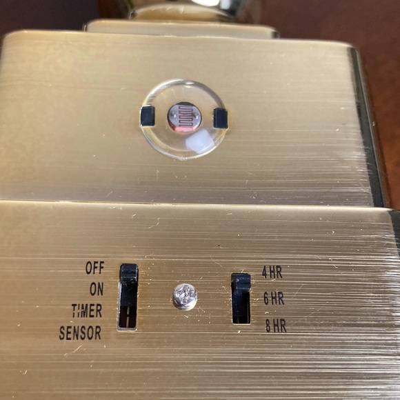 Holiday Bethlehem Lights Set Of 3 Adjustable Window Candles Battery